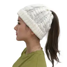 Для женщин теплые, зимние, шерстяные хвощ вязаный повседневной жизни шляпа на открытом воздухе 46-60 см/15,7-23,6 дюймов Удобный головной убор