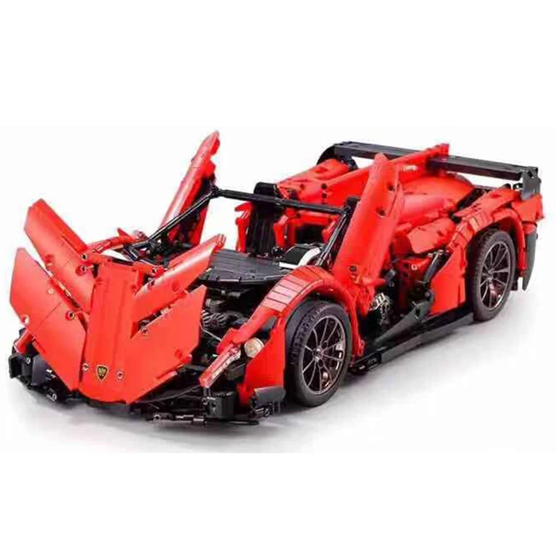 Новинка 13079 приложение RC автомобиль MOC 10559 Veneno родстер мотор силовые функции Fit Technic строительные блоки кирпичи игрушки подарок для детей
