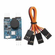 

1 / 2 /5pcs Wireless Alarm Tracking Buzzer 5-8V with LED Light for RC Helicopter FPV Racing Drone Quadcopter