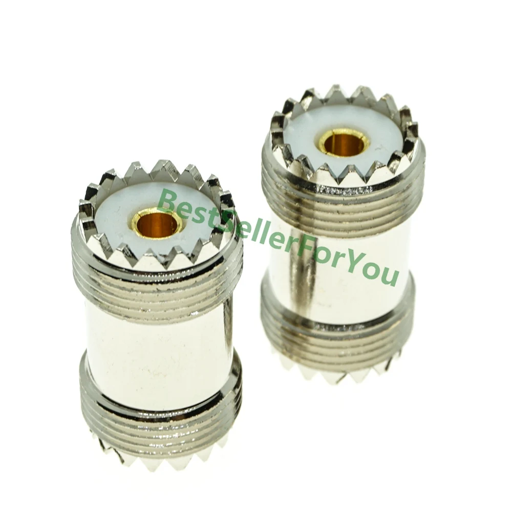 Connector Adapter Coaxial Cable Connector Rf Connector Adapter Antenna Cable Adapter Cable Adapter Coaxial Connector Rf Connector Cable Connector UHF Female SO-239 Jack to UHF Female SO239 lot RF Coax Coaxial Adapter for PL-259 Male S