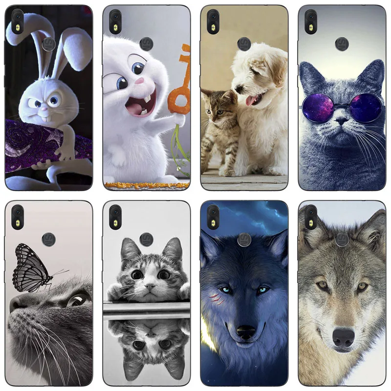 

Soft Silicon Phone Case For TP Link Neffos C7 Printing Rose Flower Animal Cute Cartoon Prattered back case For TP Link Neffos C7