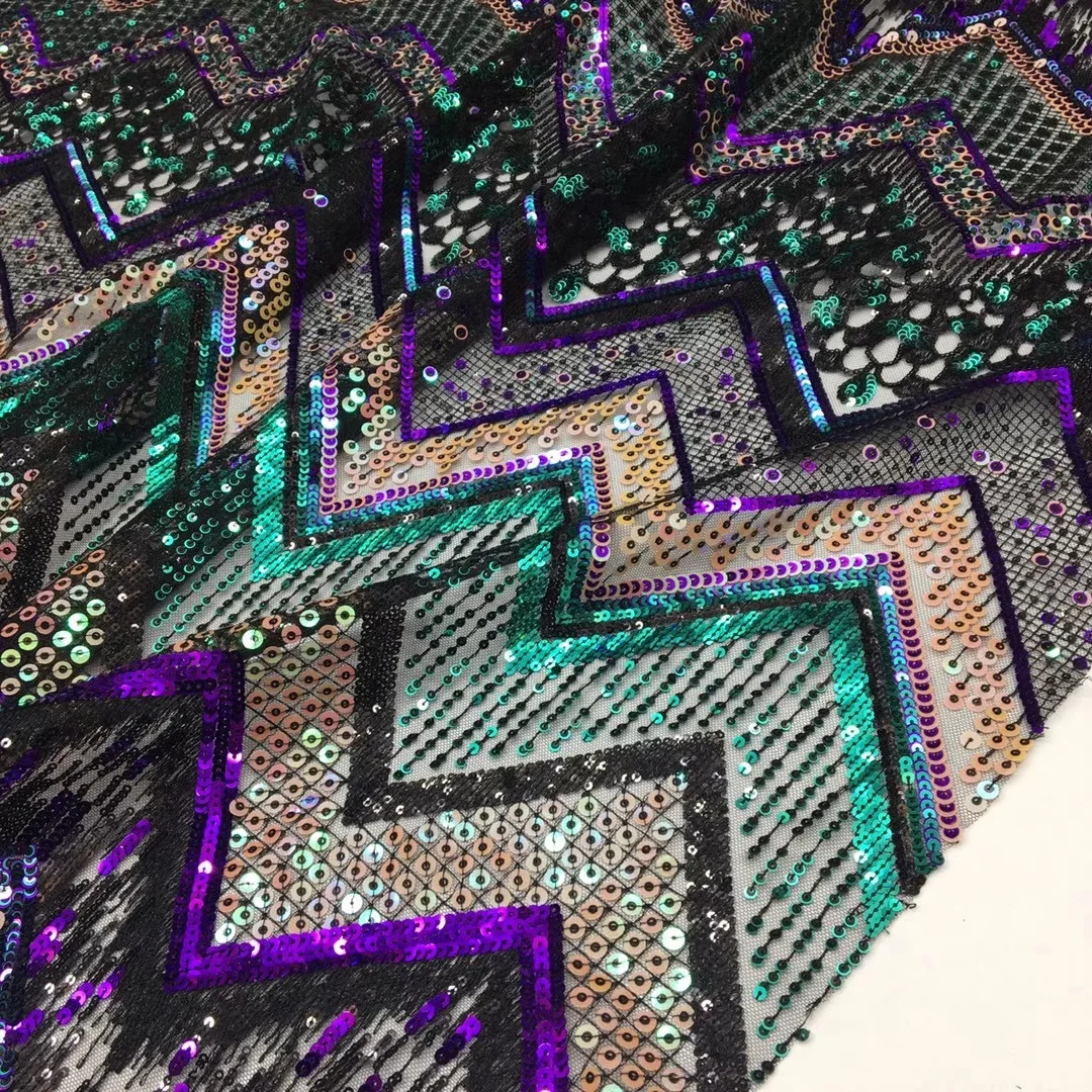 

Последняя африканская кружевная ткань с блестками 2021 высокое качество кружева французское Тюлевое кружево Материал в нигерийском стиле для вечерние платье ML8722