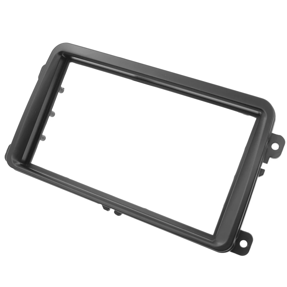Автомобильная рамка с двойным Din для VW Touran Caddy SEAT SKODA Fabia Octavia стерео радио DVD