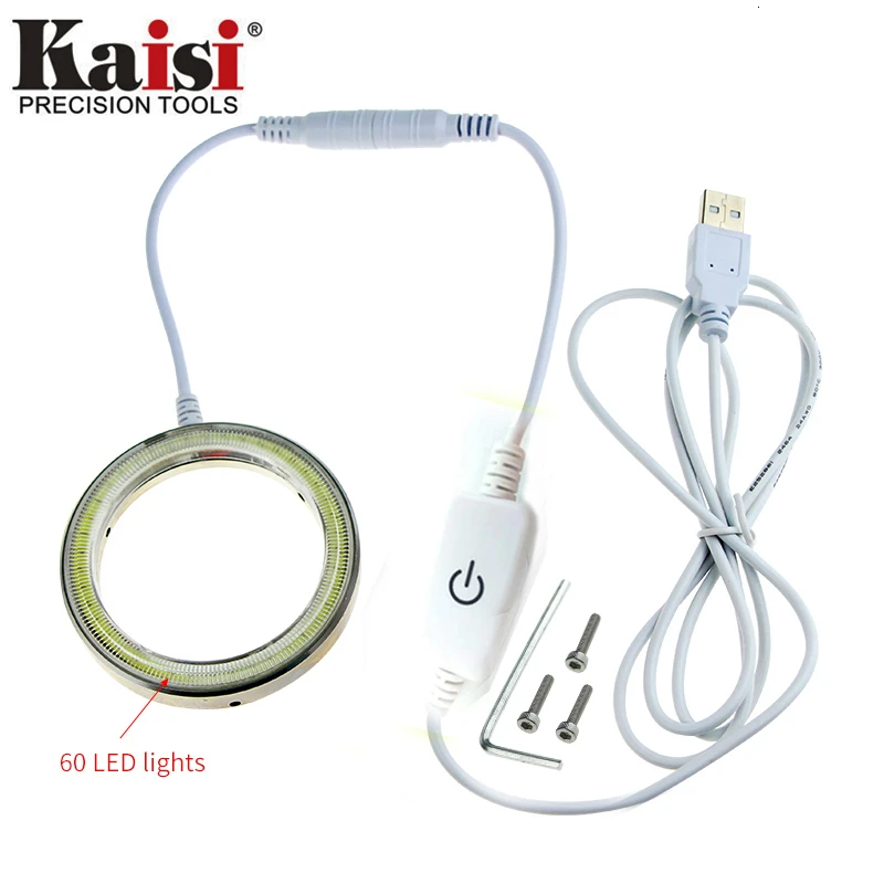 Регулируемая светодиодная лампа Kaisi K-D060 4 5 W USB инструмент для ремонта лампы