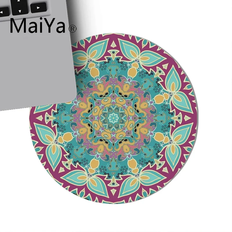 Maiya Simple Design Mandala Flower Mousepads gamer gaming Mouse pads Anti-Slip Laptop PC Mice Pad Mat gaming Mousepad