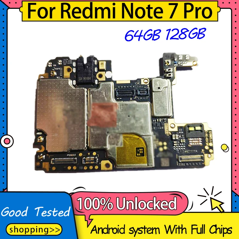 Материнская плата для Redmi Note 7 Pro 64 ГБ 128 ГБ|Антенны мобильных телефонов| |