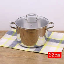 5л кастрюля суповая из нержавеющей стали электронная кастрюля тушеная кастрюля для бульонов Индукционная кухонная посуда кухонный аксессуар кастрюля для приготовления пищи