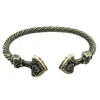 Norse Thor Hammer Thunder Torque Viking Bracelet Men Cuffs Bangles For Women Accessories 5