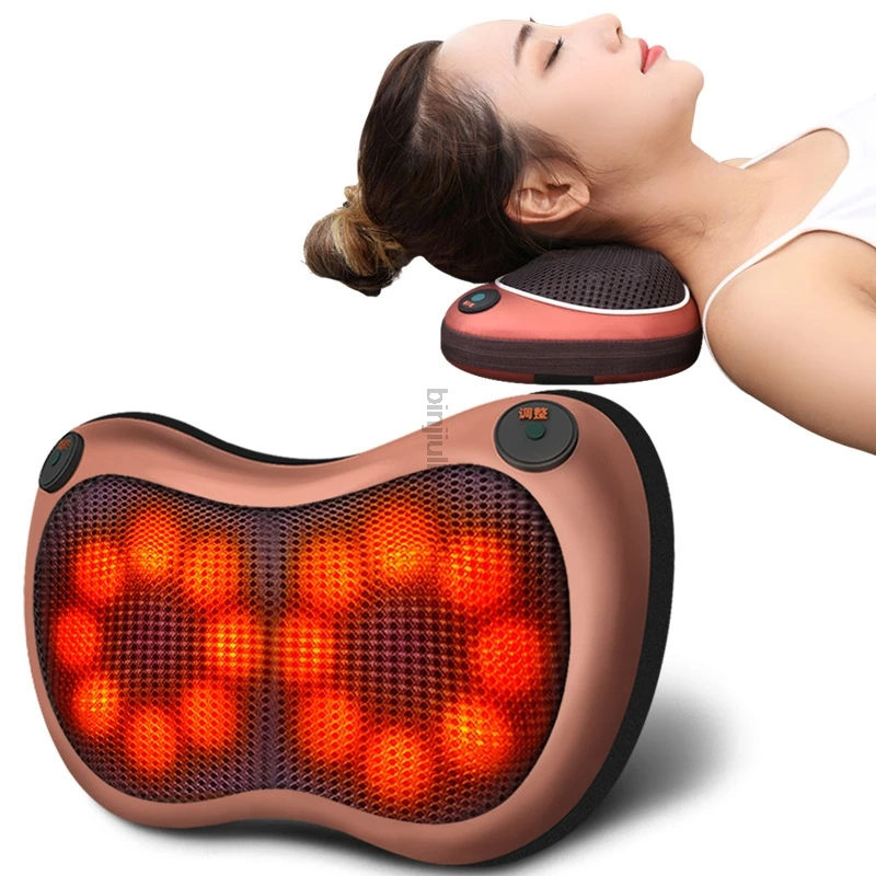 

Cervical Massager Neck Lumbar Shoulder Back Electric Multi-Function Massage Pillow Household Body Massage Cushion