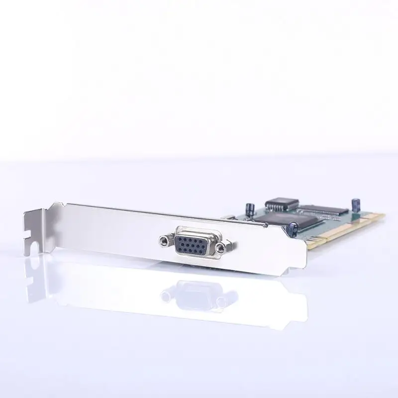 Graphics Card VGA PCI 8MB 32Bit Desktop Computer Accessories Multi-Display for ATI Rage XL Computer Accessories Graphics Card 2