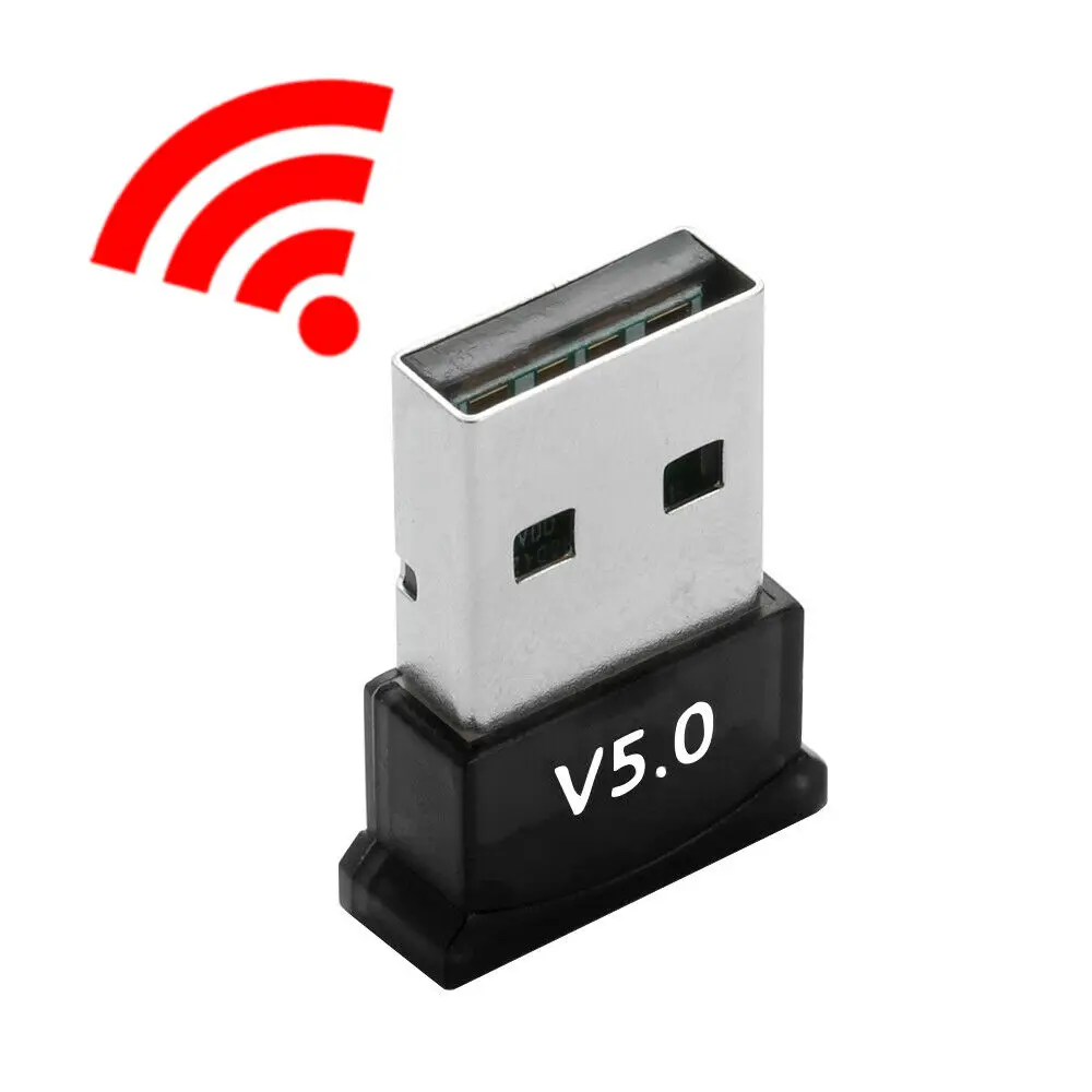 USB bluetooth 5,0 адаптер беспроводной ключ стерео приемник для ПК Win 10 8 7/XP