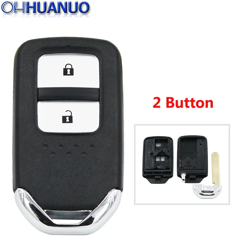 Горячая распродажа высокое качество 2 кнопки смарт дистанционные брелки для