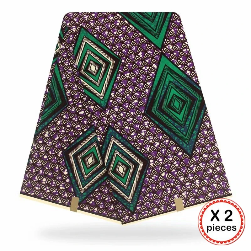 Африканская ткань с восковым принтом, хлопковая ткань для шитья, Анкара, африканская ткань, 12 ярдов, Нигерия, Гана, свадебная одежда, платье 91737