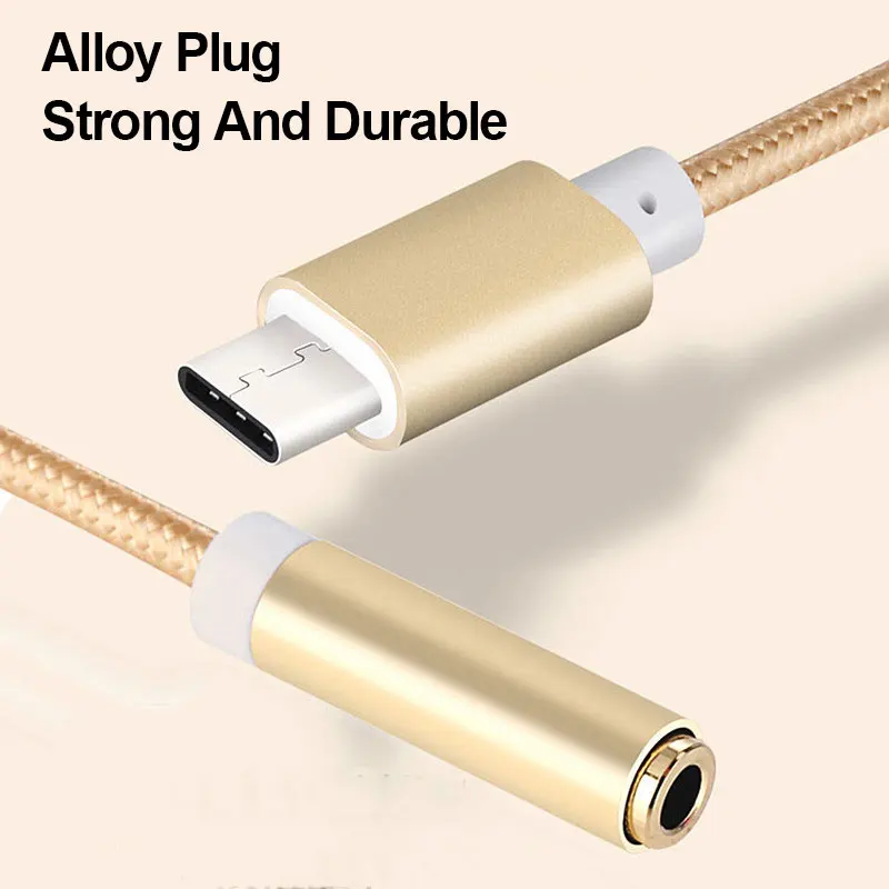 Usb type C до 3,5 мм AUX аудио кабель адаптер 3,5 мм разъем для наушников конвертер для huawei mate 20 P30 Pro Xiaomi type-C Jack адаптер