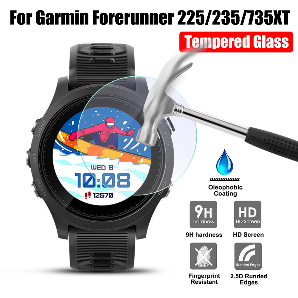1 шт. Премиум Закаленное стекло Защитная пленка для Garmin Forerunner 235 225 735XT смарт-Аксессуары