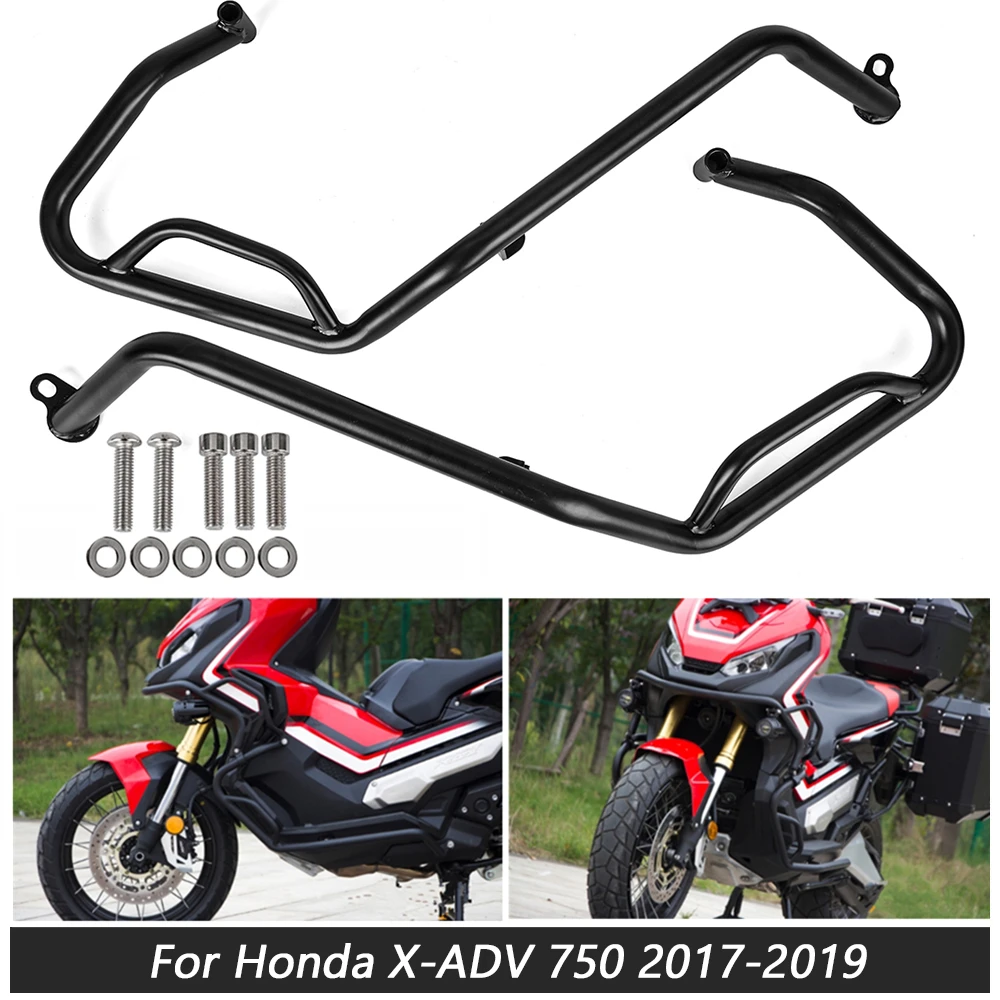 XADV 750 Crash Bar Highway Engine Guard Stunt Cage For HONDA X-ADV X ADV 750 2017 2018 2019 2020 Lower Engine Protector Bumper
