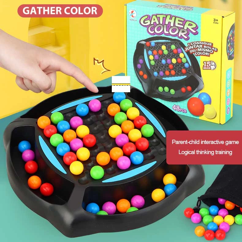 Juego De Bolas De Arco Iris Juego De Combinación De Colores Juego De Bolas De Arco Iris Juego De Combinación De Colores