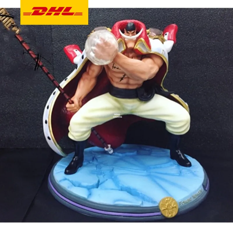 1" Цельная статуя Whitebeard Пираты бюст Эдвард Ньюгейт полноразмерный портрет четыре императора анимационная фигурка GK игрушка коробка 41 см V630