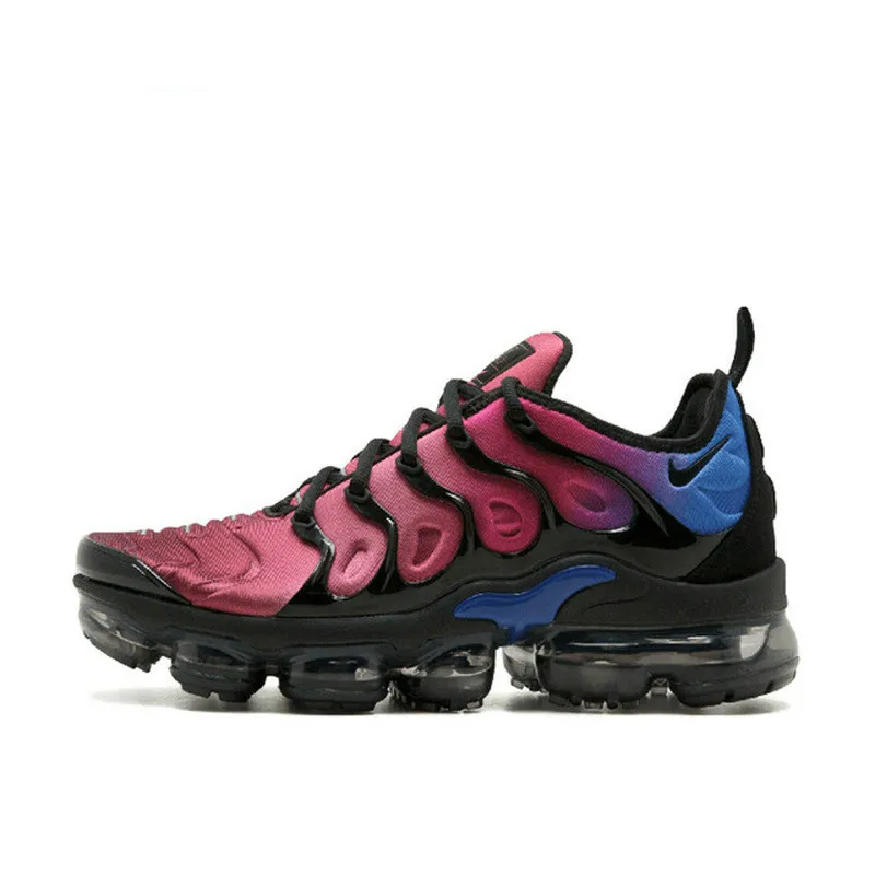 Оригинальные подлинные мужские кроссовки Nike Air Vapormax Plus, удобные амортизирующие износостойкие кроссовки градиентного цвета AO4550