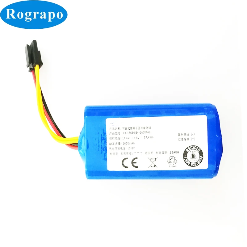 

Новый 2600mAh литий-ионный аккумулятор для Genio Profi 260 Запчасти для роботизированного пылесоса аксессуары