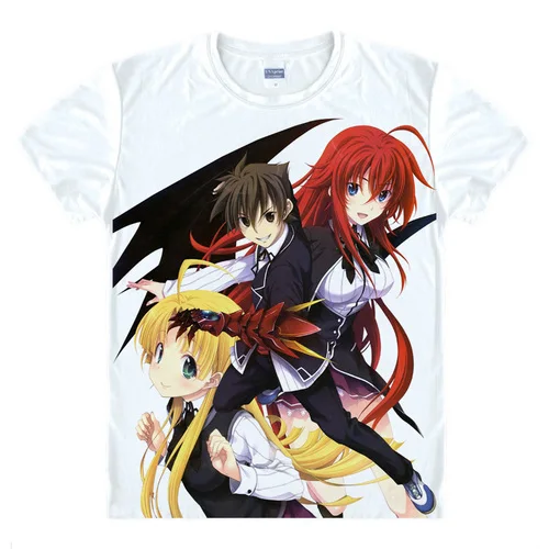 High School DxD Cosplay Anime Manga T-Shirt shirt Muskelshirt Polyester