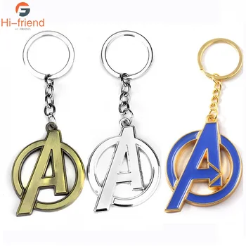 

Hot Movie The Avengers 4 Endgame Keychains Fashion Idea Enamel Pendant Jewelry Manga Souvenir Gift Give Friend