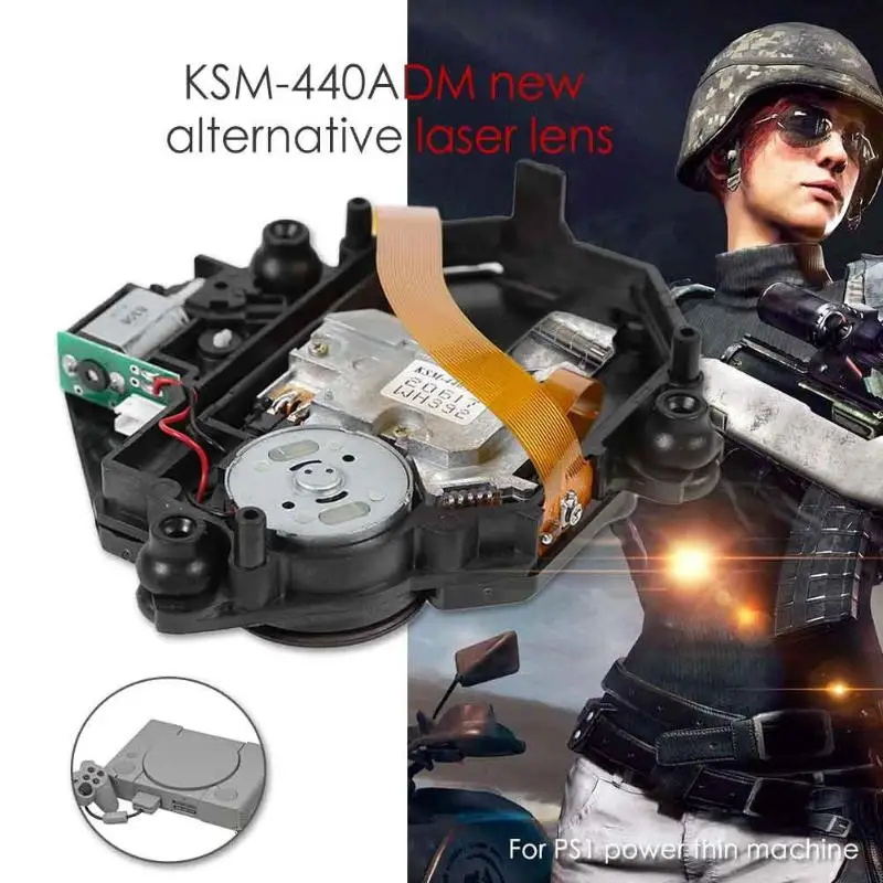 KSM-440BAM/KSM-440ADM/KSM-440AEM Лазерная линза оптический привод сборка Замена для sony PS1 игры Аксессуары для PS 1 лазерная головка