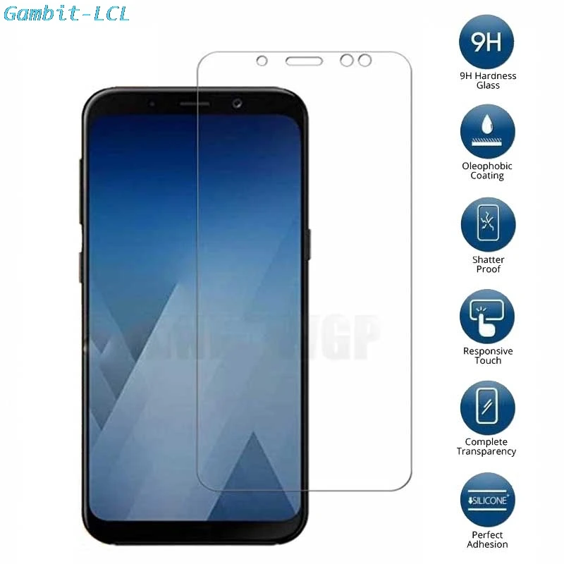 Защитное стекло закаленное для Samsung Galaxy A8 + 2018 Plus 6 дюймов A730F A730F/DS A730 | Мобильные