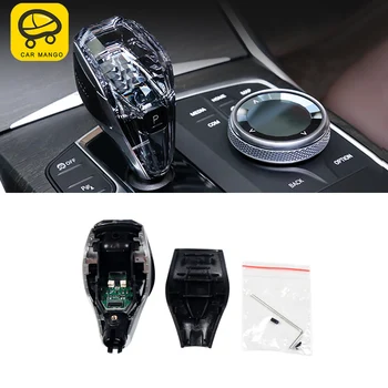 

CARMANGO for BMW 3 Series G20 2020 Car Engine Start Button Media Switch Cover Crystal Trim Gear Shift Parts Interior Accessories