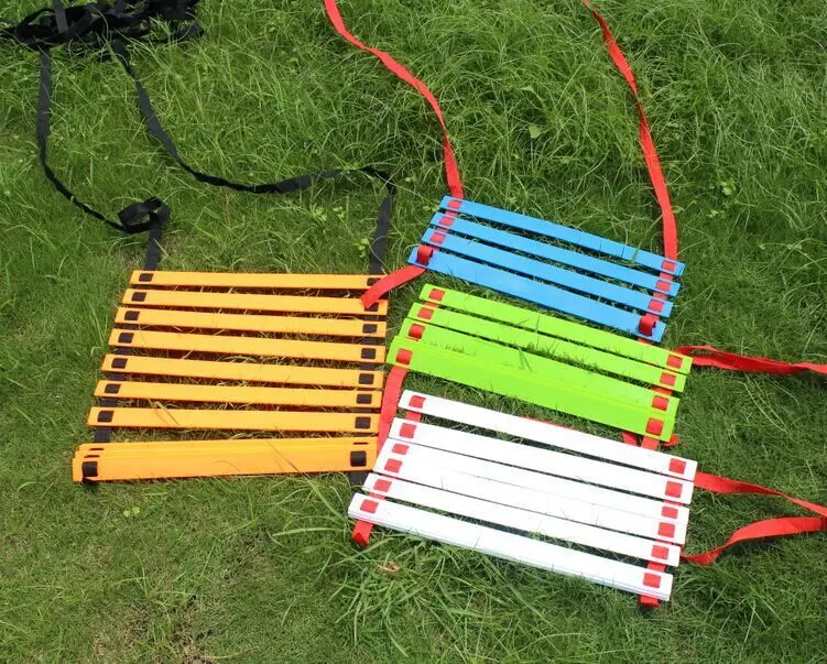 Supply 3 M 6 Section Football Auxiliary Training Speed Ladder Sensitive Ladder Rope Ladder for Training Pace Ladder Physical Fit