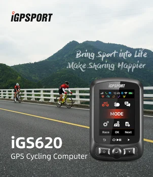 

IGPSPORT ANT+ Bicycle Computer Bluetooth4.0 Cycling Computer Notification Phone Speedometer Wireless GPS Bike Accessories IGS620