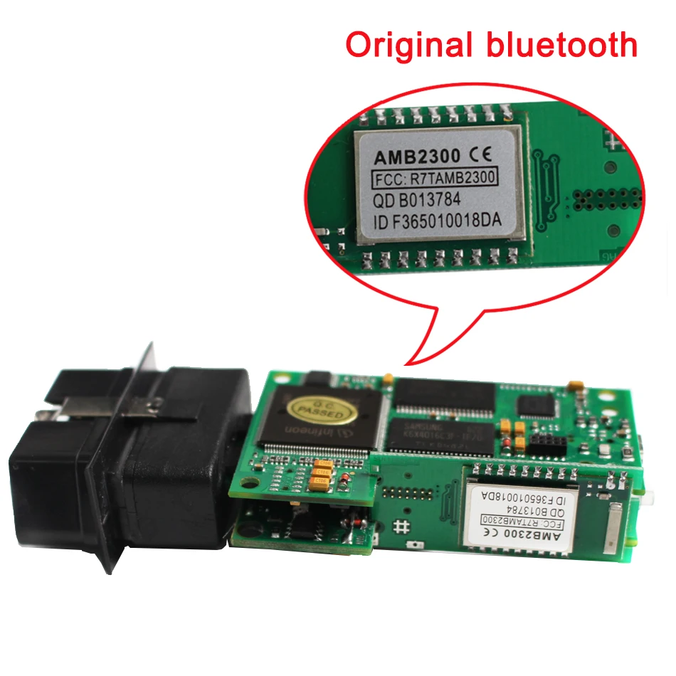Полный чип VAS 5054A ODIS v5.1.6 OKI AMB2300 Bluetooth адаптер VAS5054A V5.1.6 Поддержка UDS OBD OBD2
