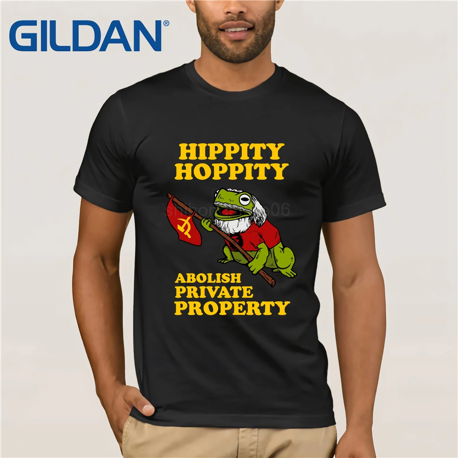 Hippity Hoppity отказаться от частной собственности футболка | Мужская одежда