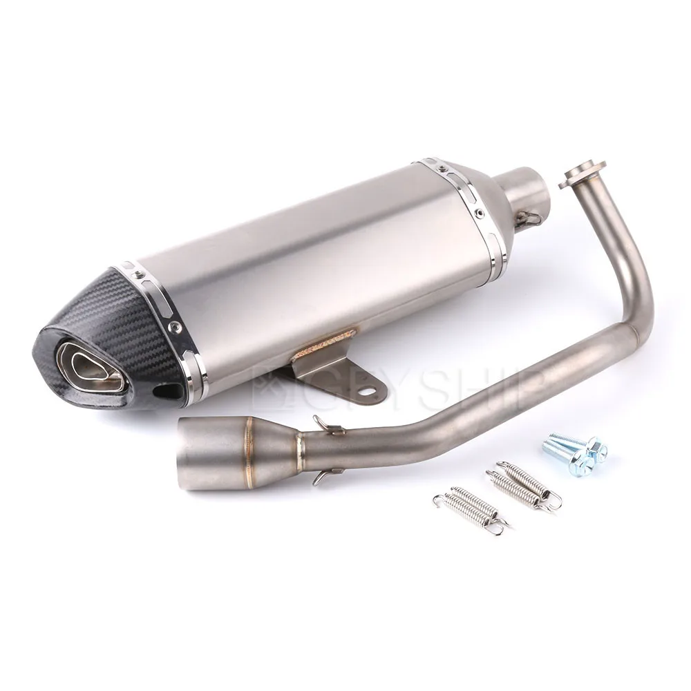

PCX150 Motorcycle For Honda PCX 150 2014 2015 2016 Slip-on Motorcycle Scooter Exhaust Muffler With Escape Link Pipe Full System