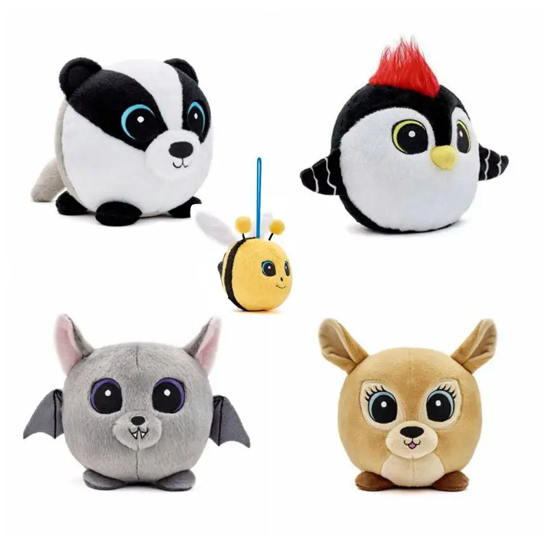 

Funny sweetie Gang slodziakow hedgehog Bat Fox Stuffed Animals Plush Toy
