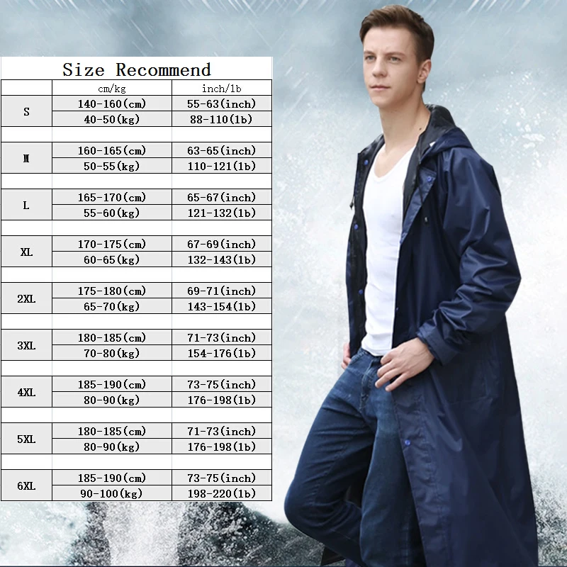 Непромокаемый дождевик Rainfreem для женщин и мужчин водонепроницаемый плащ пончо