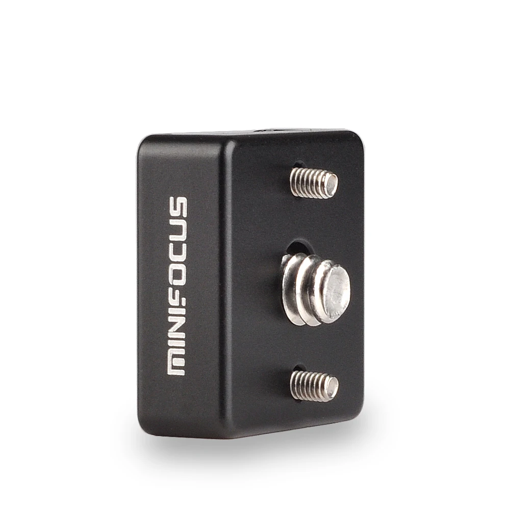 Адаптер для крепления холодного башмака MINIFOCUS с отверстием для резьбы 1/" для камеры клетка/установка для камеры/крепление света/светодиодный монитор