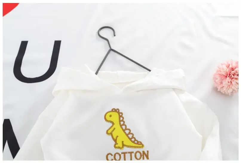 Toddler Boys Girls Clothes Suits Spring Children Baby Clothing Set Coat Hooded T Shirt Pants Sets Infant Kids Costume Suit