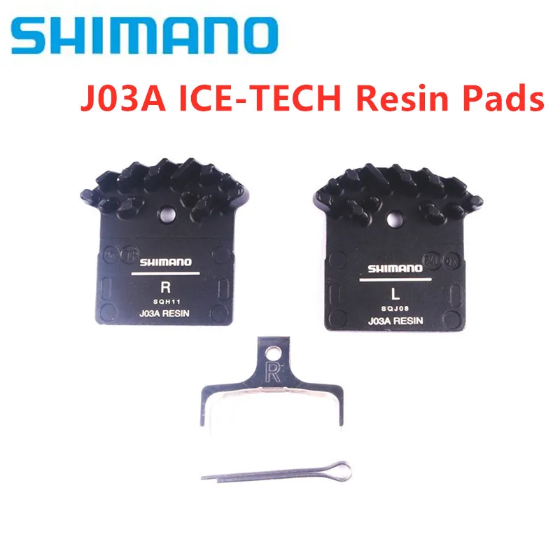 Shimano J03A ICE-TECH смолы охлаждающие ребра дисковые Тормозные колодки для M6000 SLX M7000, Deore XT M785 M8000, XTR M9000 Аксессуары для велосипеда