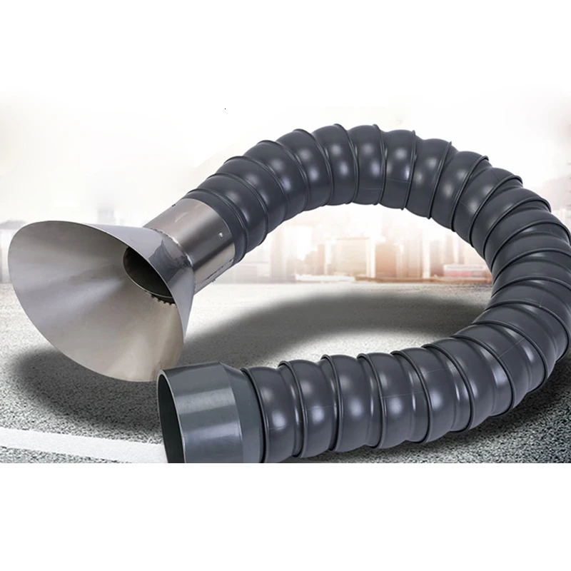 160mm x 1 3meter Flexible Smoke Exhaust Ventilator Pipe for Industry