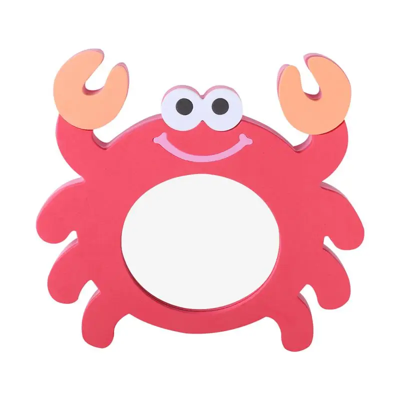 Toddler Toys EVA Cartoon Mirror Bathing Plaything Creative Crab Or Frog Design Water Toy Educational Cartoon Bathtubs