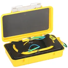 1 км одиночный режим волоконно-оптический рефлектометр Запуск кабельной коробки для OTDR Dead Zone Eliminator LC/APC-LC/APC тест-удлинитель