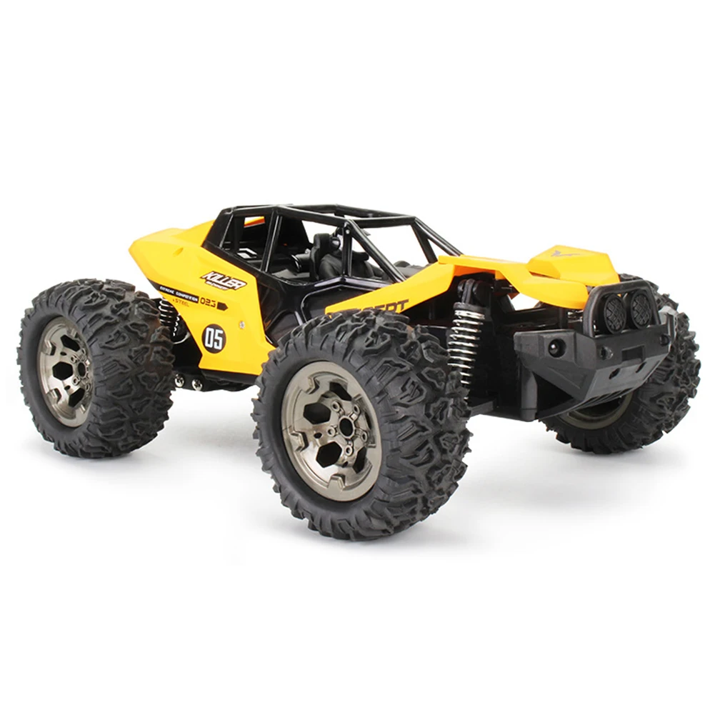 

1:12 High Speed Electric Vehicle Cool Rechargeable Strong Grip Stable Outdoor Water Resistant RC Car Thick Chassis Racing Truck