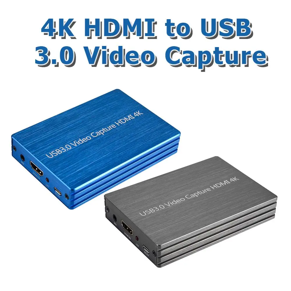 60 к/с 4K HDMI к USB 3 0 карта захвата видео ключ 1080P HD видеорегистратор захват для груди