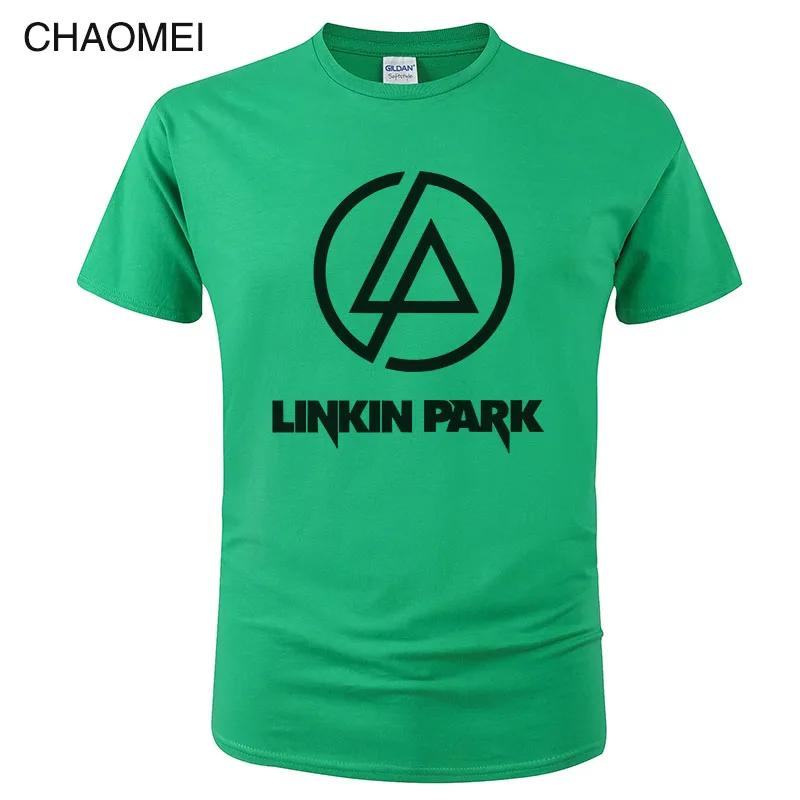 Мужские Новые Стильные топы Linkin Park футболка хип хоп Lincoln летняя рок Мужская футболка с коротким рукавом модные повседневные хипстерские футболки C104