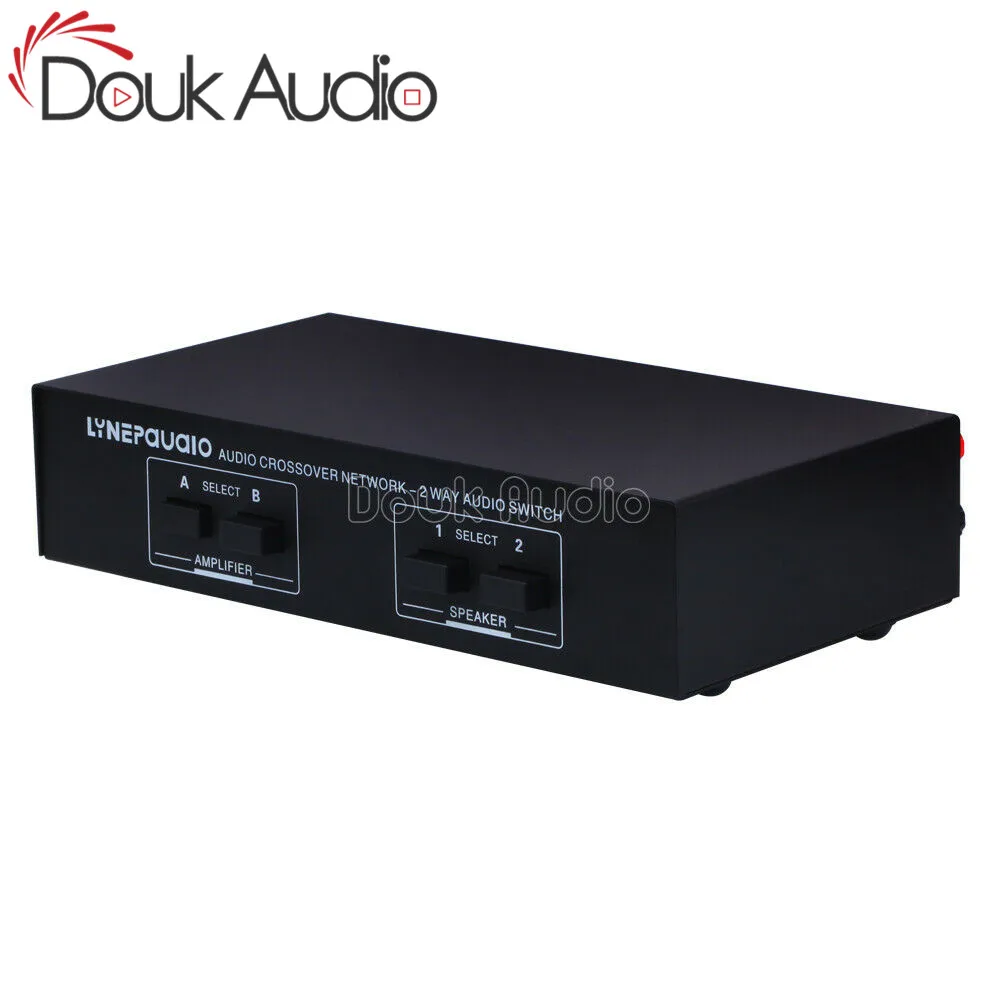 Двухсторонний пассивный стерео динамик Douk Audio селектор звукового усилителя