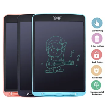 

8.5/10 inch LCD Writing DIgital Tablets Drawing Board Message Pad Partially Erasing Graphics Handwriting Electronic Notepad