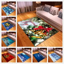 Веселый рождественский коврик для дома Придверный коврик для спальни декоративные ковры рождественские украшения ковер для мероприятия подарок для детей