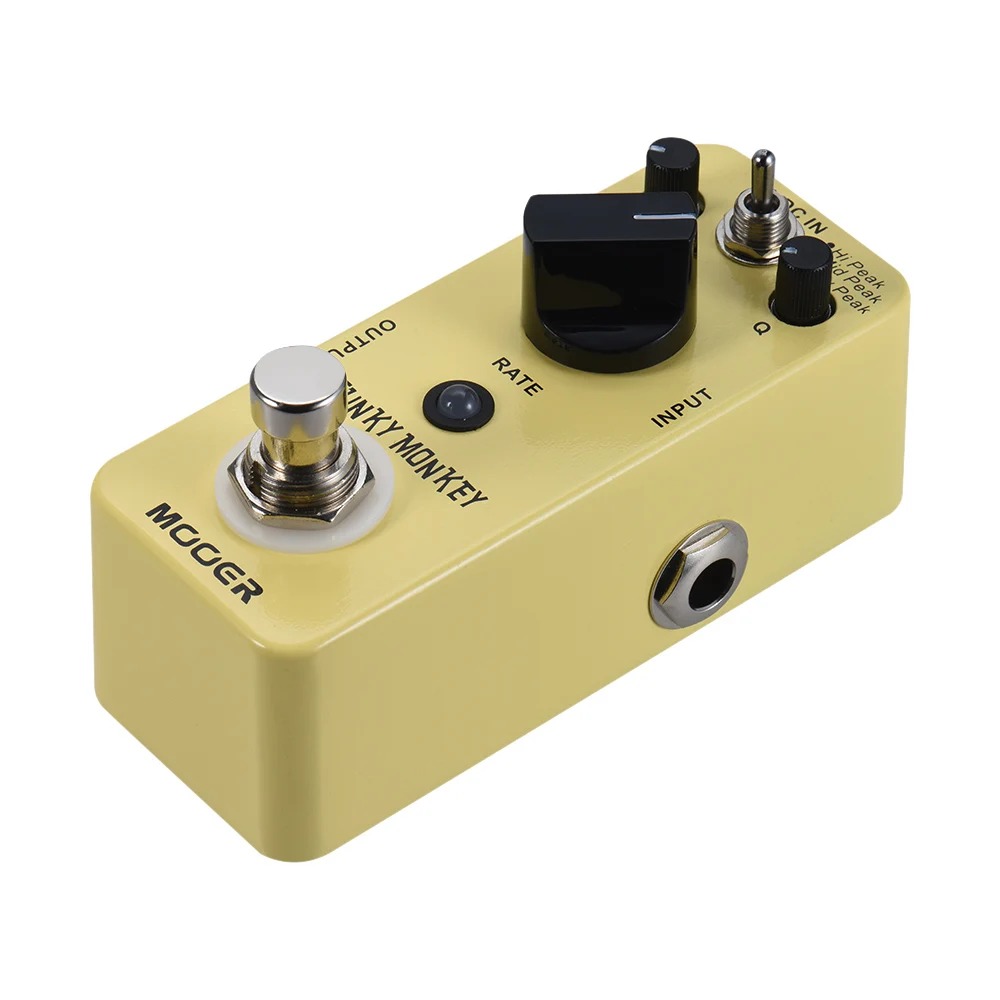 MOOER FUNKY MONKEY Auto Wah мини цифровая гитарная педаль эффектов 3 пиковых режима True Bypass полностью металлический корпус аксессуары для гитары