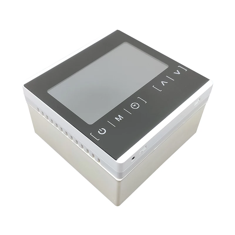 Thicker Materials White Plastic 86mm*86mm Home Thermostat Holder Nation Standard Outside Mount Box 86mm Wall Light Switch